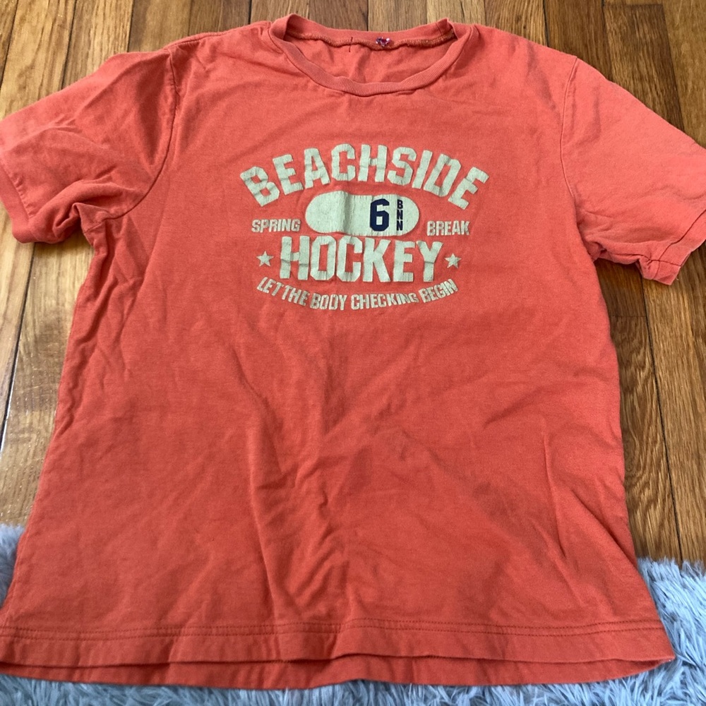 Orange shirt